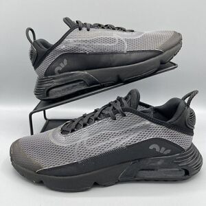 Nike Air Max 2090 Size Youth 7 Women's 8.5 Black Grey Shoes Sneakers CJ4066-001